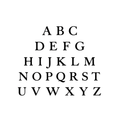 Inked Alphabet