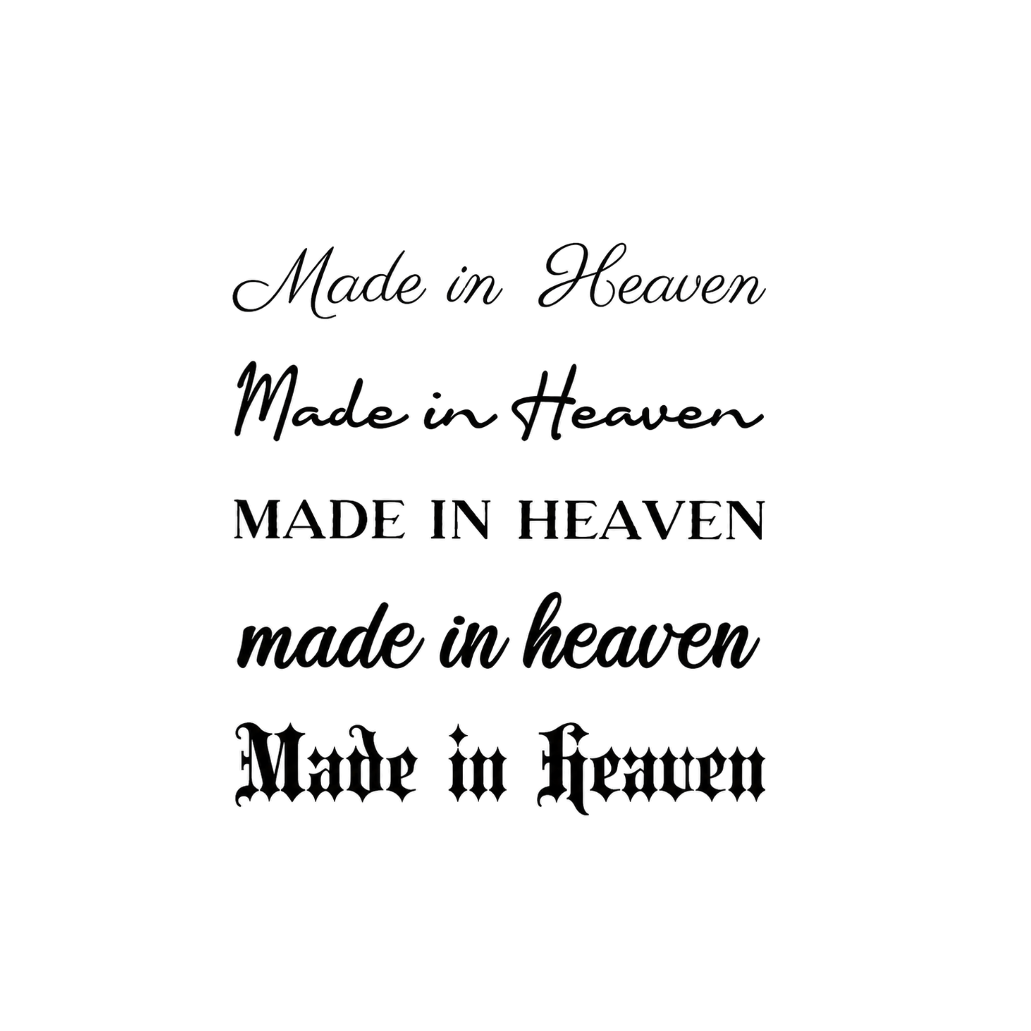 Made In Heaven
